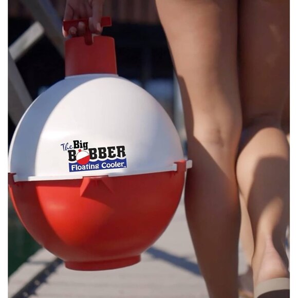 The Big Bobber Floating Cooler, Outdoors Floating Ice Chest, Portable Drifter Co - Picture 2 of 7